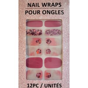 Nail Wraps | Nail Strips | Nail Stickers [12 PCS]
